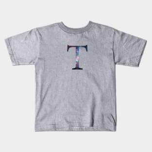 Tau Greek Letter Kids T-Shirt